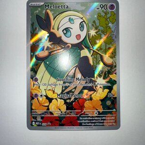 Pokémon TCG Meloetta MEP 026 - Illustration Rare Black Star Promo NM